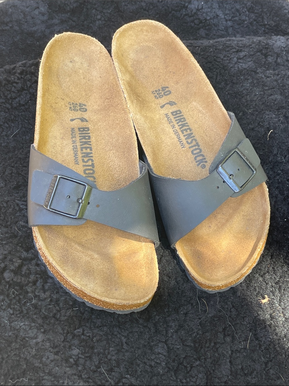 Birkenstock Madrid buckle strap sandals